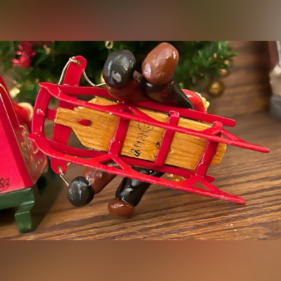 Vintage Dough Art Christmas Figures - Picture 7 of 8